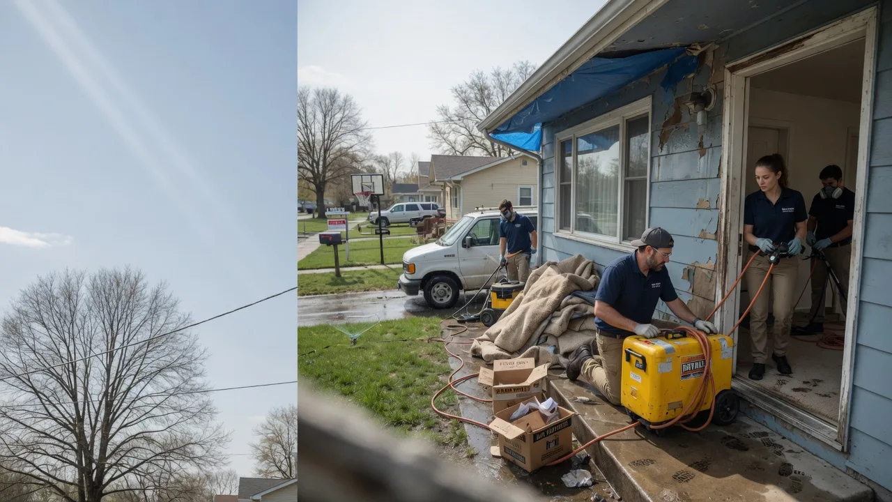 Basement Flood Cleanup in Newbern, AL near me